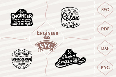 Engineer - SVG bundle 4 SVG Digital Mojito 