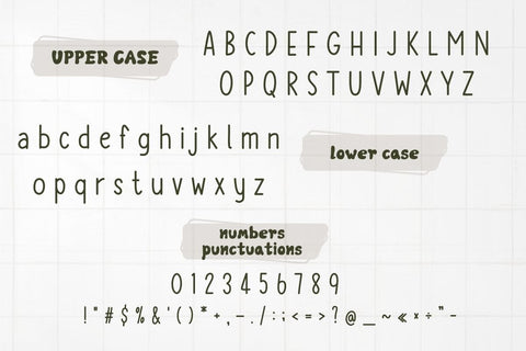 English Muffins - cute hand writing font Font ChiraaDesign 