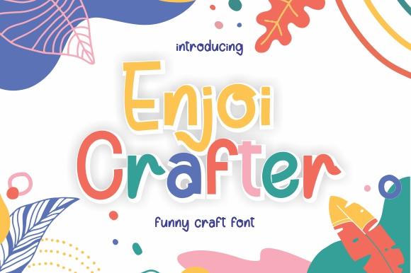 Enjoi Crafter Font eknojistudio99 