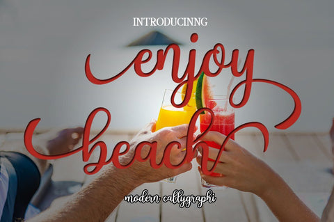 enjoy beach Font marwah store 