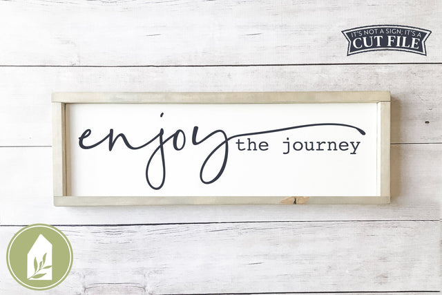 Enjoy the Journey SVG | Boho SVG | Motivational SVG SVG LilleJuniper 