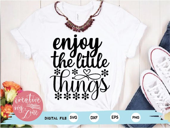 enjoy the little things SVG md faruk hossain 
