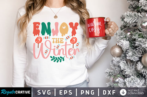 Enjoy the winter SVG Design SVG Regulrcrative 