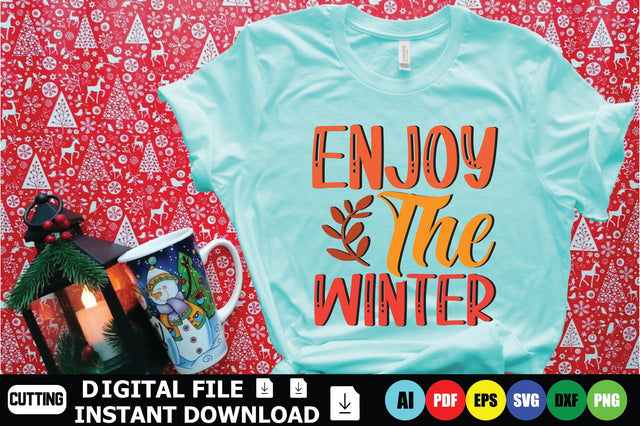 Enjoy The Winter SVG Shahin alam 