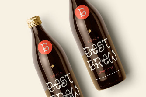 Enjoy Things - Modern Typeface Font Illushvara Design 