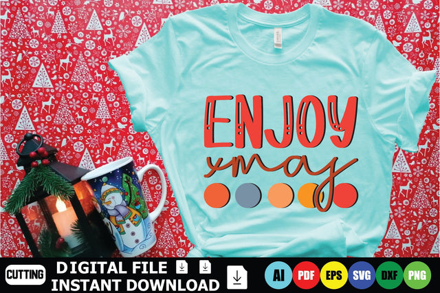 Enjoy Xmas SVG Shahin alam 