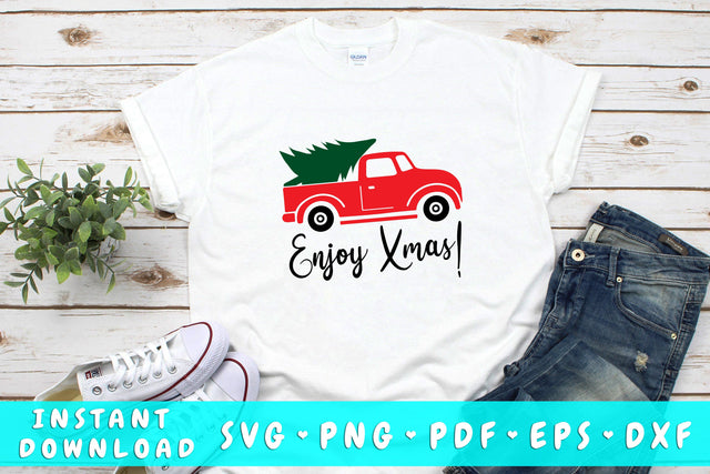 Enjoy Xmas SVG SVG HappyDesignStudio 