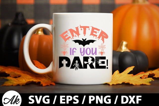 Enter if you dare svg SVG akazaddesign 