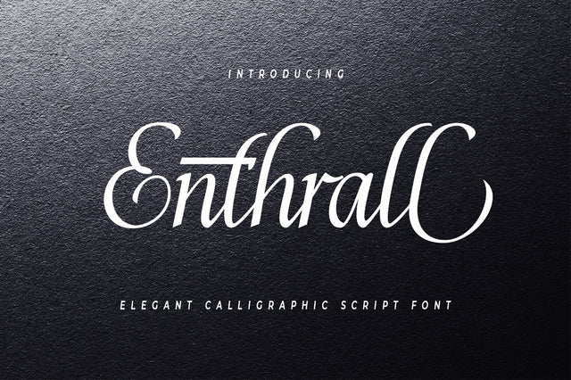 Enthrall Font Akrt Std 