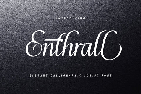 Enthrall Font Akrt Std 
