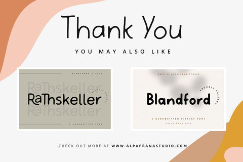 Enthusiastic - Handwritten Font Font Alpaprana Studio 