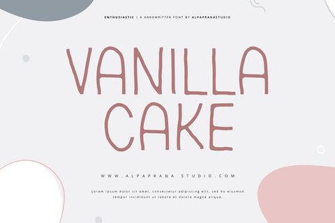 Enthusiastic - Handwritten Font Font Alpaprana Studio 