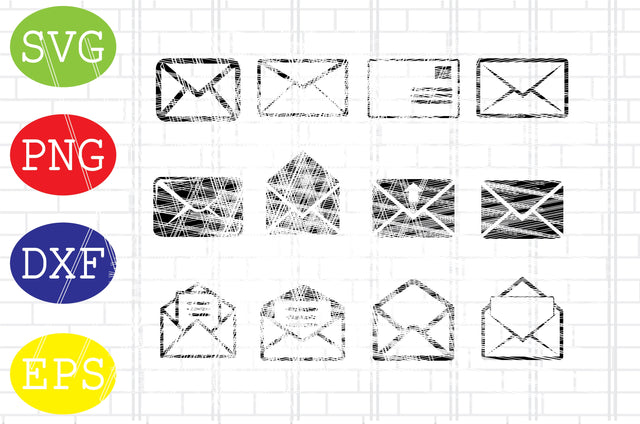 Envelope SVG, Envelope Bundle Svg, Envelope Clipart, Envelope Vector, Envelope Silhouette, Mail Svg, Letter Svg, Envelope Cricut, Mail Png SVG DigitalSvgFiles 