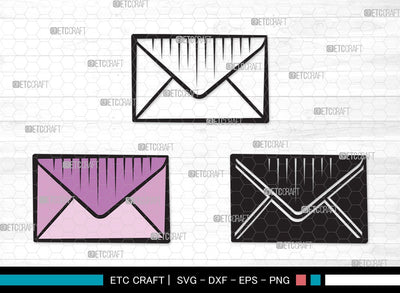 Envelope SVG | Mail Svg | Heart Envelope Svg | Mailing Svg | Letters Svg | Envelope Clipart SVG ETC Craft 