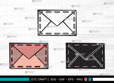 Envelope SVG | Mail Svg | Heart Envelope Svg | Mailing Svg | Letters Svg | Envelope Clipart SVG ETC Craft 