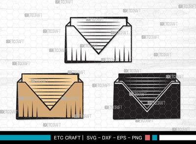 Envelope SVG | Mail Svg | Heart Envelope Svg | Mailing Svg | Letters Svg | Envelope Clipart SVG ETC Craft 