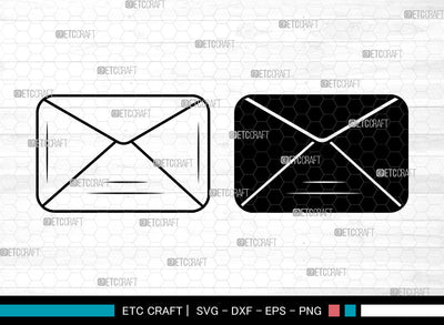 Envelope SVG, Mail Svg, Post Svg, Letter Svg, Mailing Svg, Envelope SVG ETC Craft 