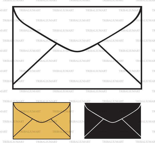 Envelope SVG TribaliumArtSF 