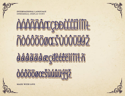 Ephemeral Modern Serif Font inferno.studio3 