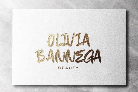 EPICAL GLORY - Textured Brush Font Font StringLabs 