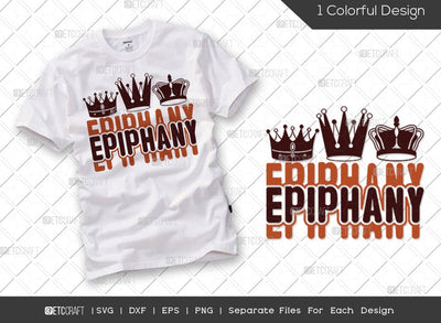 Epiphany SVG Cut File | Three Kings Day Svg | Three Wise Men Svg | Nativity Svg | Holiday Svg | Christians Svg | Epiphany Quote Design SVG ETC Craft 