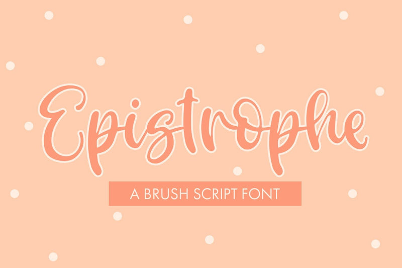 Epistrophe - A Brush Script Font Freeling Design House 