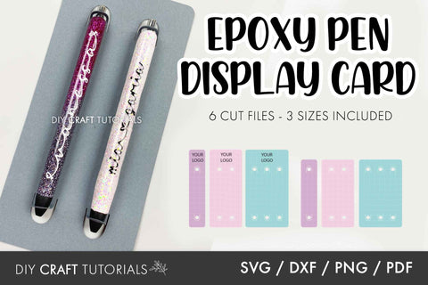 Epoxy Pen SVG BUNDLE SVG DIY Craft Tutorials 