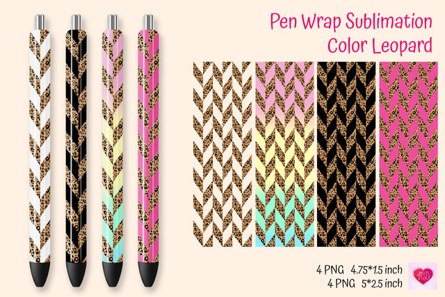 Epoxy Pen Wrap. Pen Wrap Sublimation. Leopard Pen Waterslide Sublimation Kseniia designer 