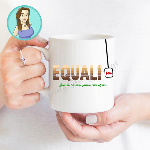 Equali-tea Pride svg and png SVG Awesomely Strange Designs 