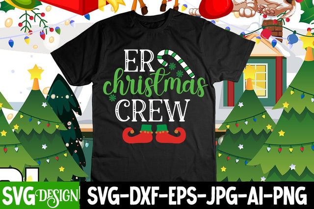 Er Christmas Crew SVG Cut File SVG BlackCatsMedia 