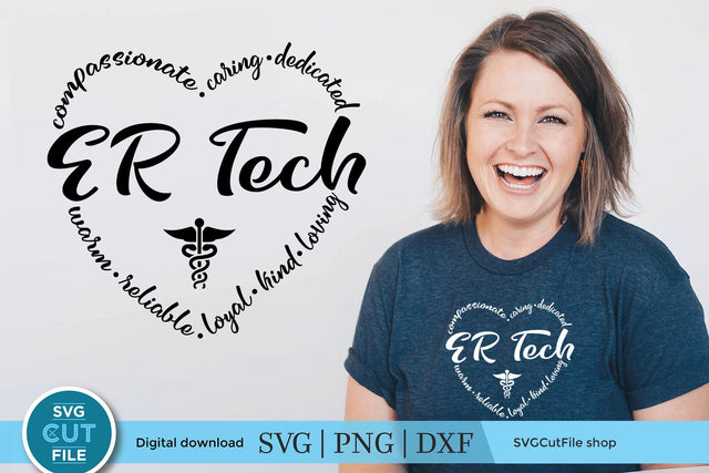 ER tech svg, emergency department tech, emergency room tech svg, ER technologist svg, er team svg, er technician svg, er svg, staff SVG SVG Cut File 