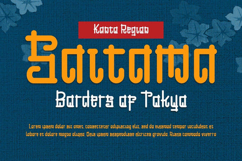 ERAGU Faux Japanese Font Font twinletter 