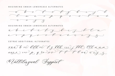 Ermin Sweet Font Four Lines Std. 