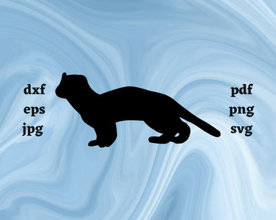 Ermine SVG Cut File SVG Northern Light SVG 