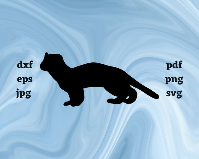 Ermine SVG Cut File SVG Northern Light SVG 