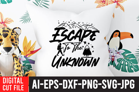 Escape For the Unknow SVG Cut File SVG BlackCatsMedia 