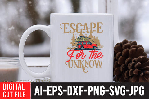 Escape For the Unknown SVG Cut File SVG BlackCatsMedia 