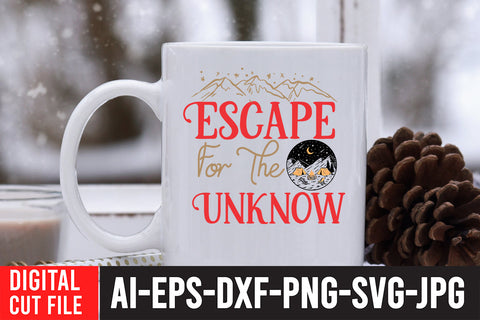 Escape For the Unknown SVG Cut File SVG BlackCatsMedia 