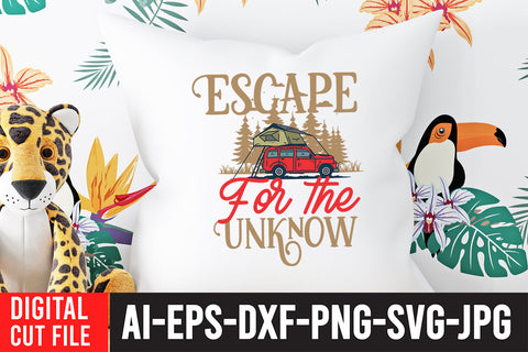 Escape For the Unknown SVG Cut File SVG BlackCatsMedia 
