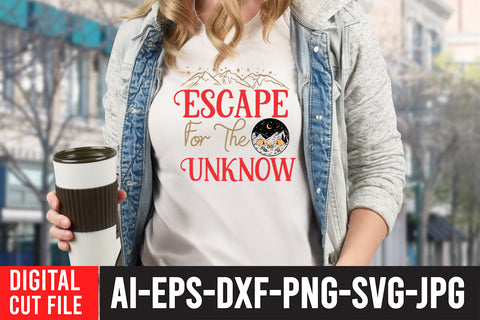 Escape For the Unknown SVG Cut File SVG BlackCatsMedia 