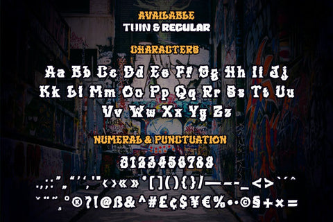 ESGARD Font twinletter 