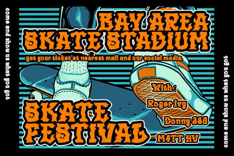 ESGARD Font twinletter 