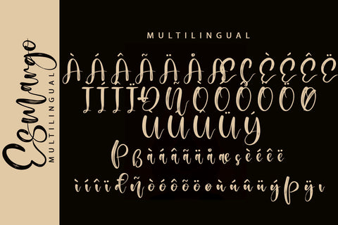 Esmargo Font Wildan Type 