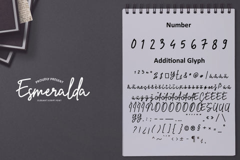 Esmeralda Font Almaz Studio™ 