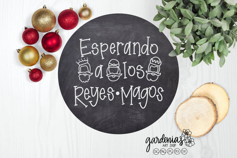 Esperando a los Reyes Magos SVG SVG Gardenias Art Shop 