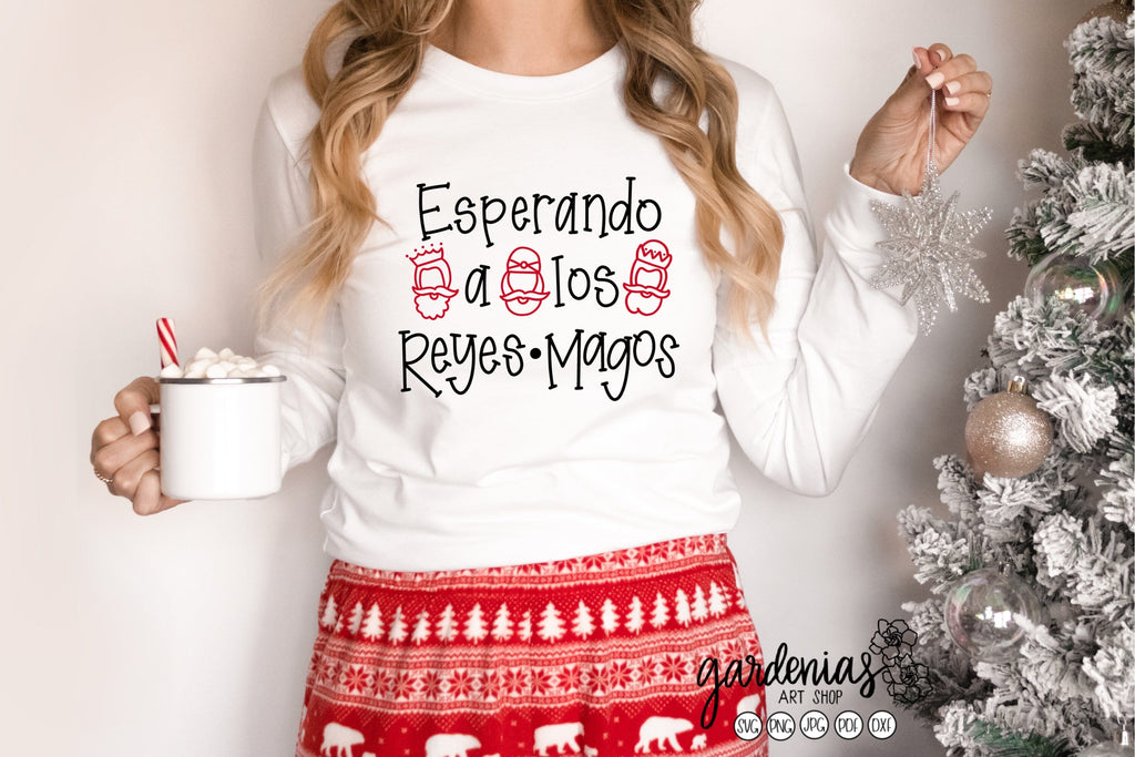 Esperando A Los Reyes Magos Svg So Fontsy 