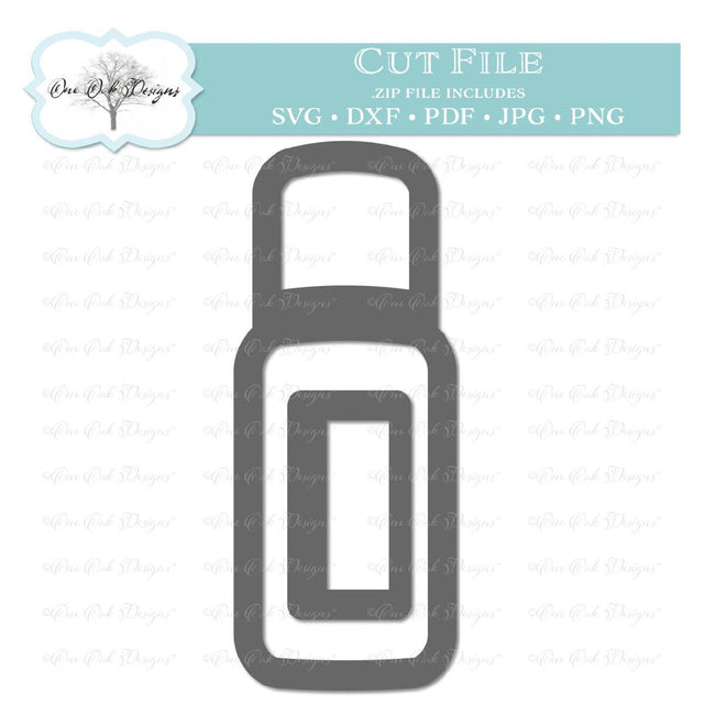 Essential Oil Bottle SVG One Oak Designs 