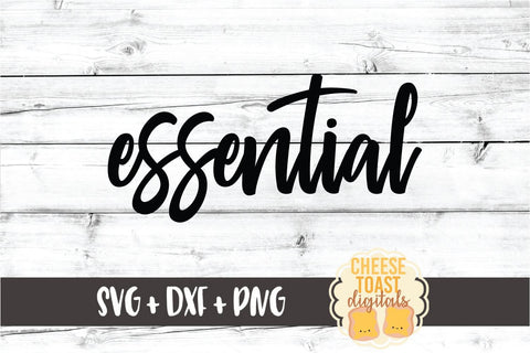 Essential - Social Distancing SVG PNG DXF Cut Files SVG Cheese Toast Digitals 