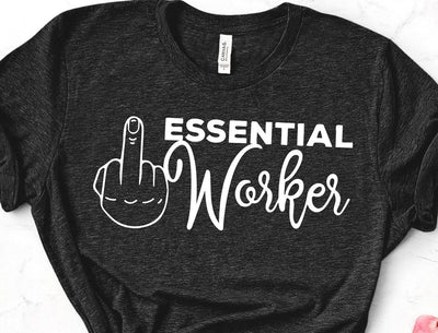 Essential Worker SVG Design SVG Crafting After Dark 