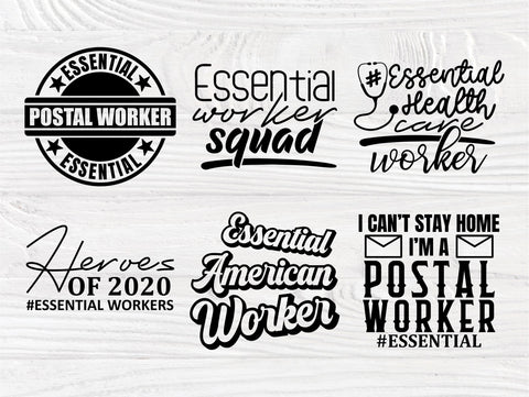Essential Worker SVG, Quarantine Svg, Svg Cut File SVG TonisArtStudio 